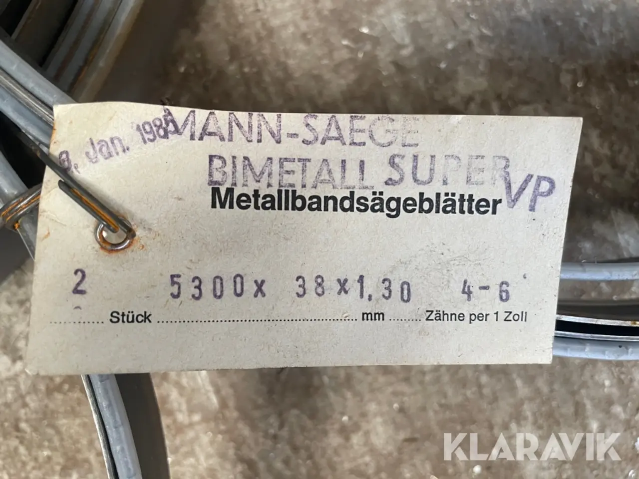 Billede 4 - Savklinger til industrisave 15 styk