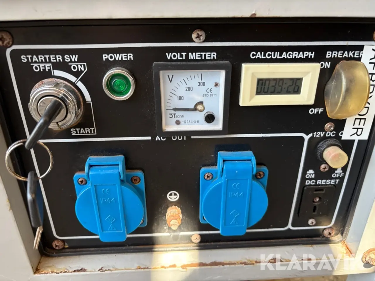 Billede 8 - Generator PowerGenerator GG3500E+B