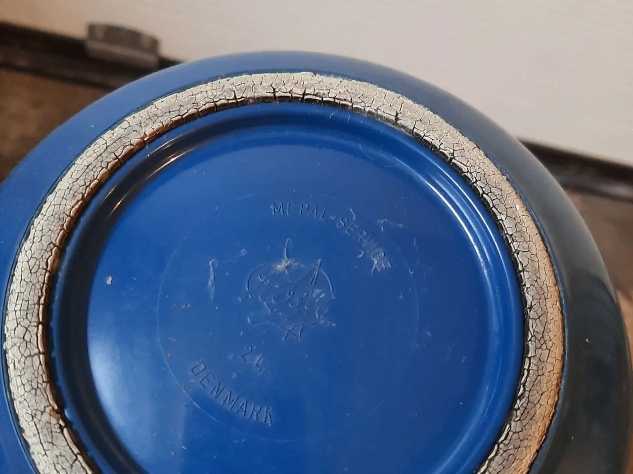 Billede 2 - Blå Margretheskål fra Rosti