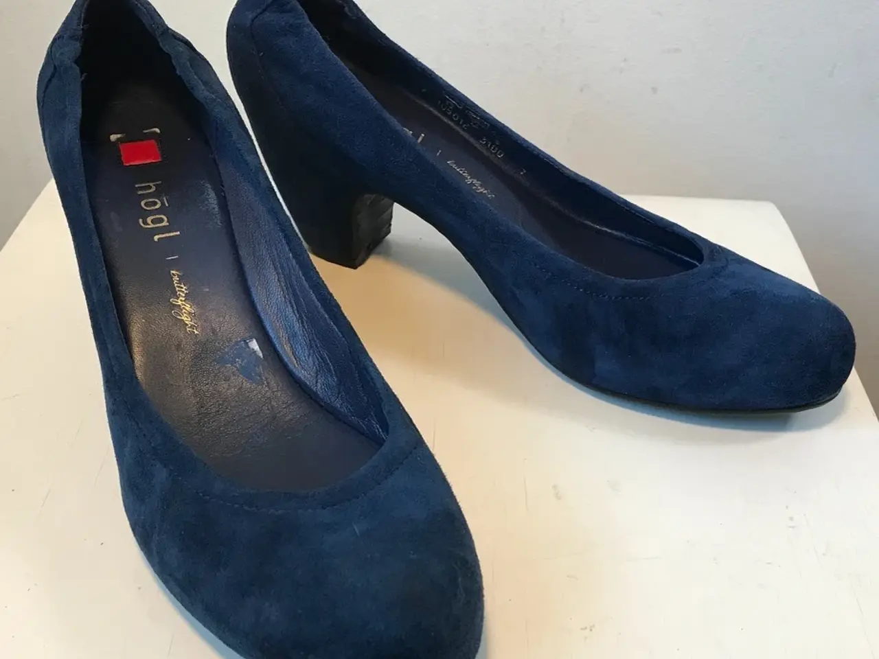Billede 1 - Högl, blå pumps, str 40