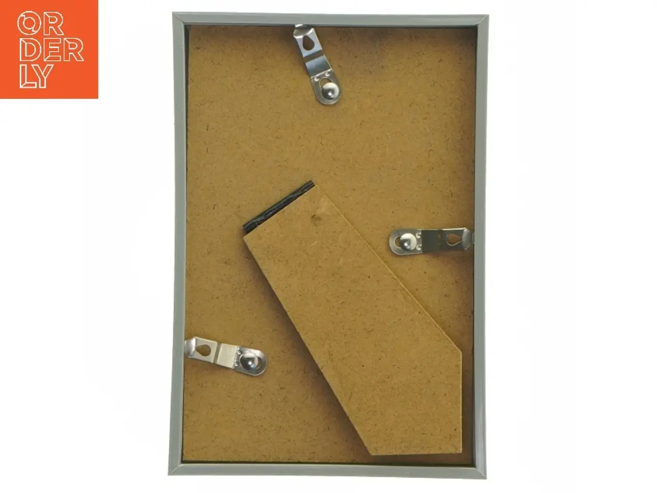 Billede 2 - Billederamme med sølvkant (str. 15,5x10,5 cm)