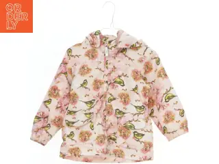 Børnejakke med fugle- og blomsterprint fra Name It (str. 98)