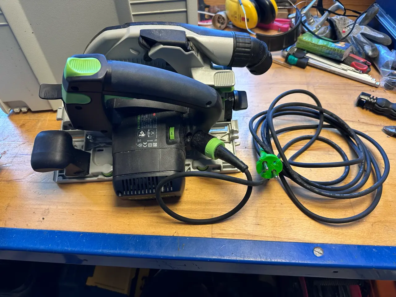 Billede 2 - Festool hk 55 med føringsskinner