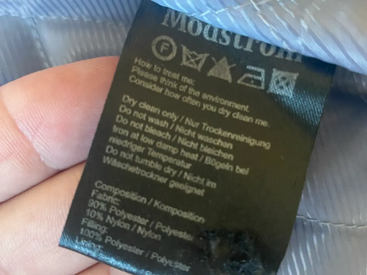 Billede 10 - Modström vinterjakke i svag lyseblå S