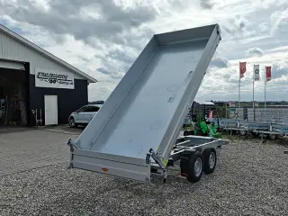 Böckmann tiptrailer 3718 3-vejs tip/tophængt bagklap