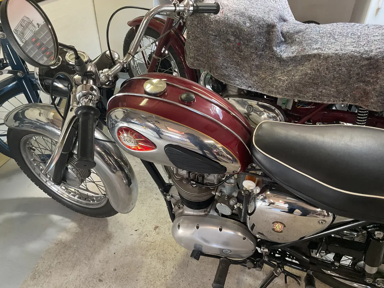 Billede 1 - BSA C 15 årg 1959