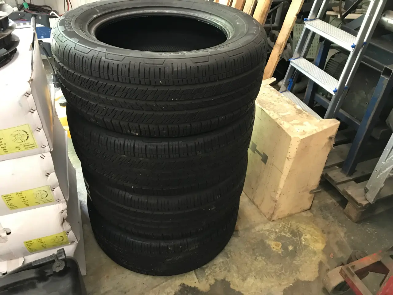 Billede 1 - 19” Continental 4x4 dæk