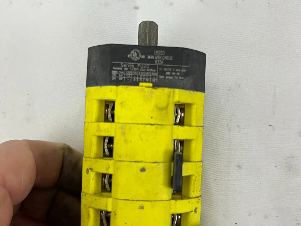 Billede 2 - General Electric P0200 Rotary Cam kontakt Manual
