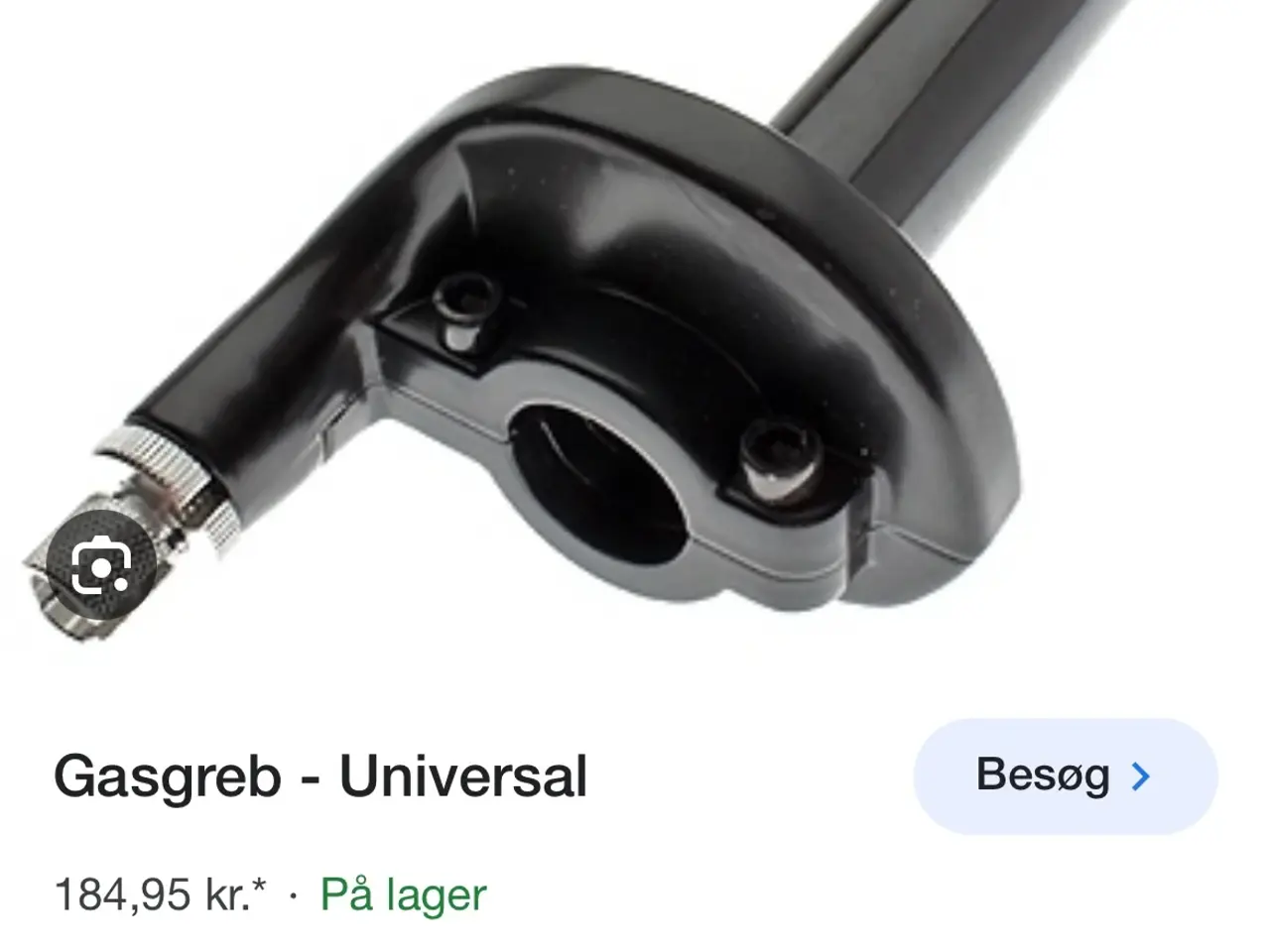 Billede 2 - Gashåndtag / gasgreb 