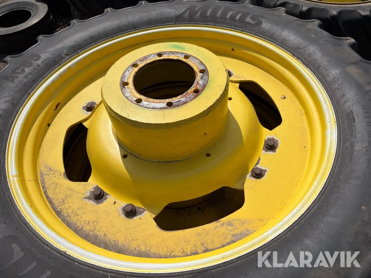 Billede 12 - Sprøjtehjul Mitas 4 styk - fra John Deere 6620