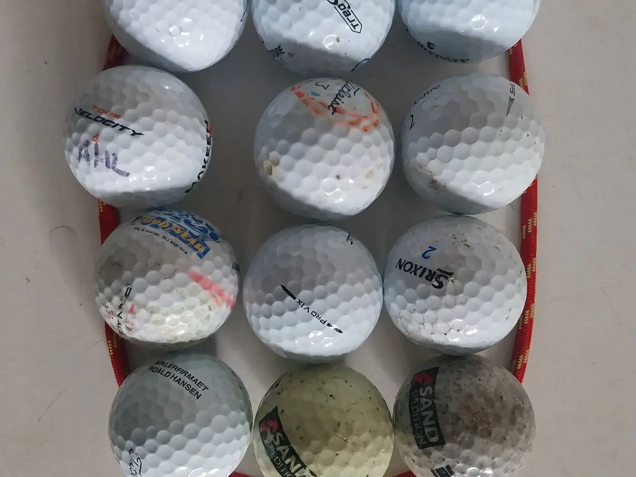 Billede 2 - 12 stk golfbolde