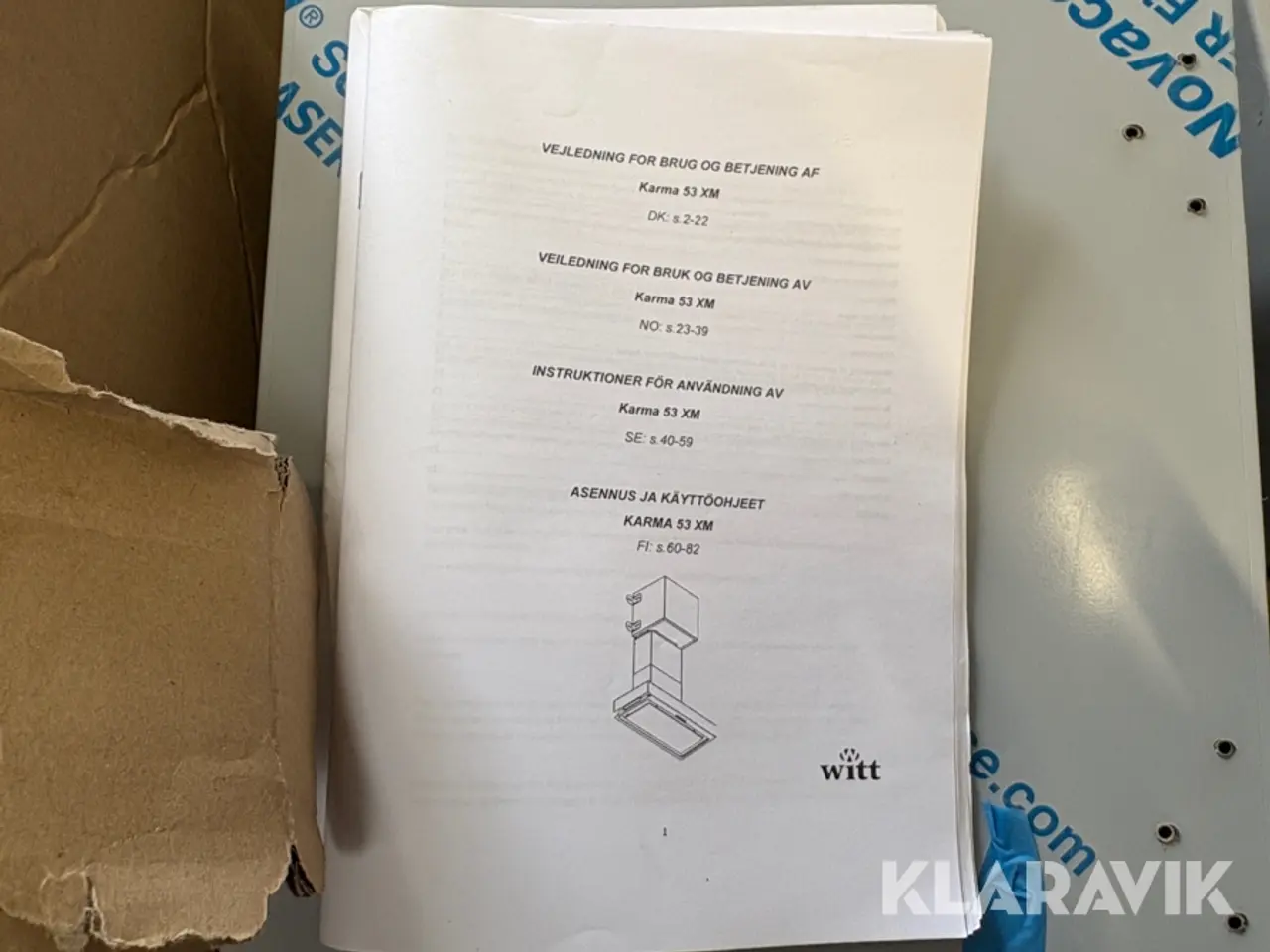 Billede 4 - Emhætte Witt Karma 53 XM