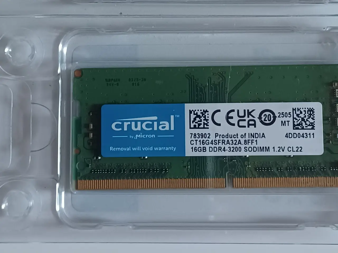 Billede 2 - Crucial DDR4 16GB 3200MHz RAM