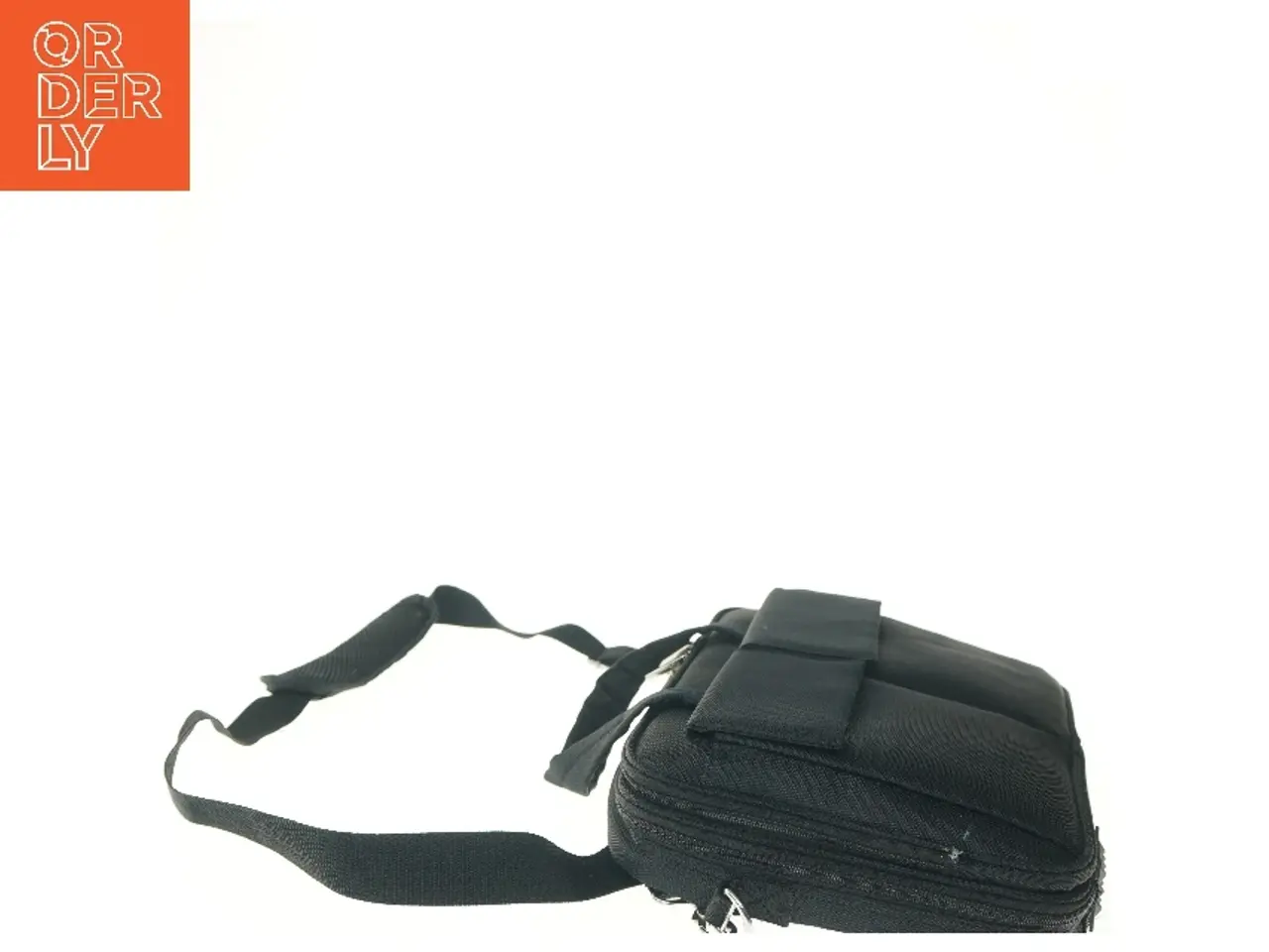Billede 3 - Sort skuldertaske til laptop (str. 36x27 cm)