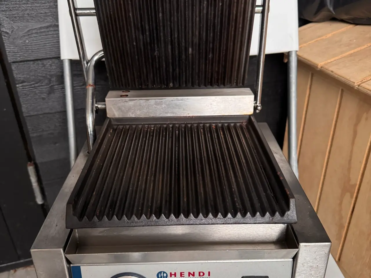 Billede 2 - Klemgrill single rillet top og bund- Hendi