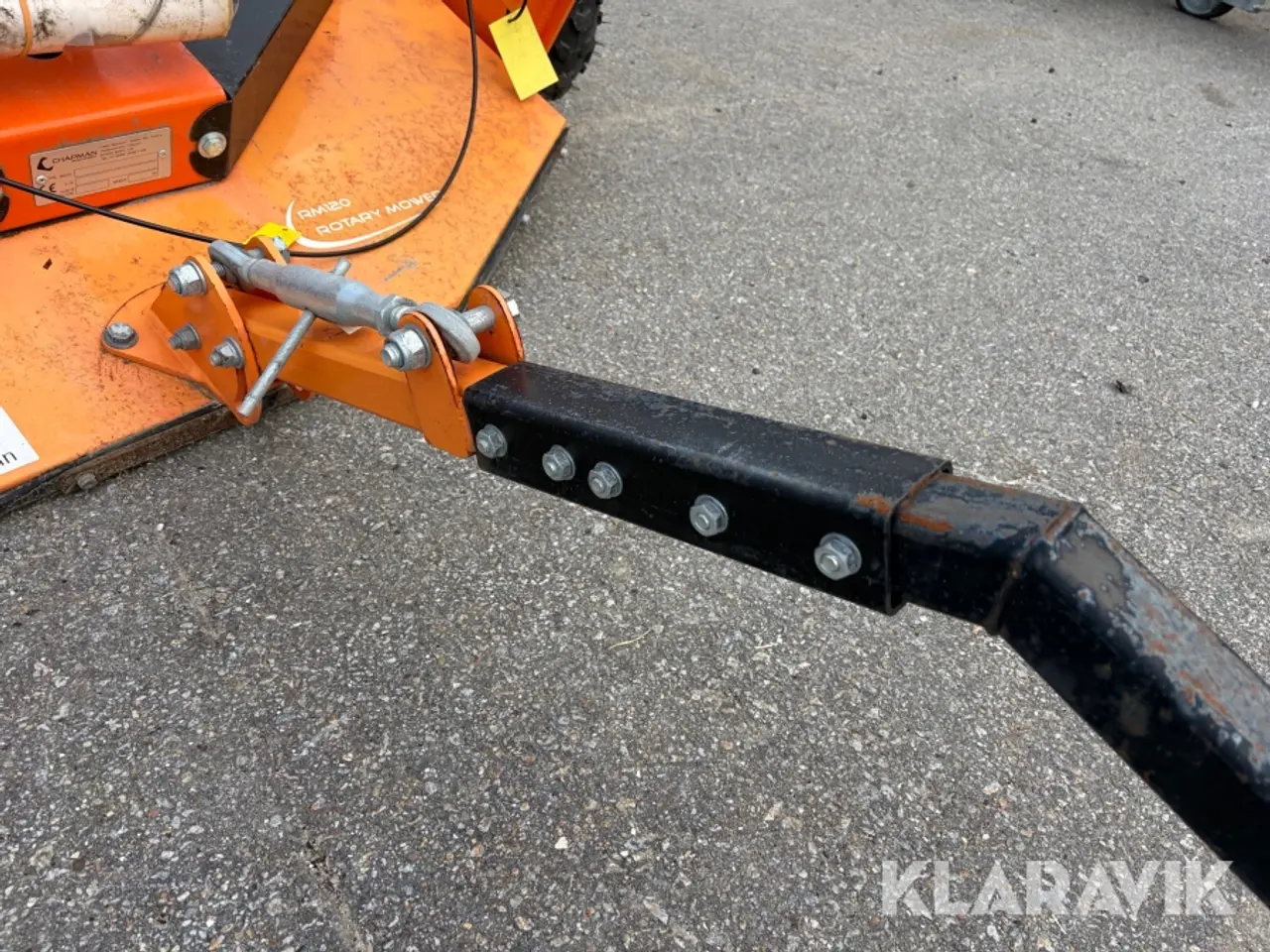 Billede 11 - Brakpudser / rotorklipper Chapman RM120 til kugletræk