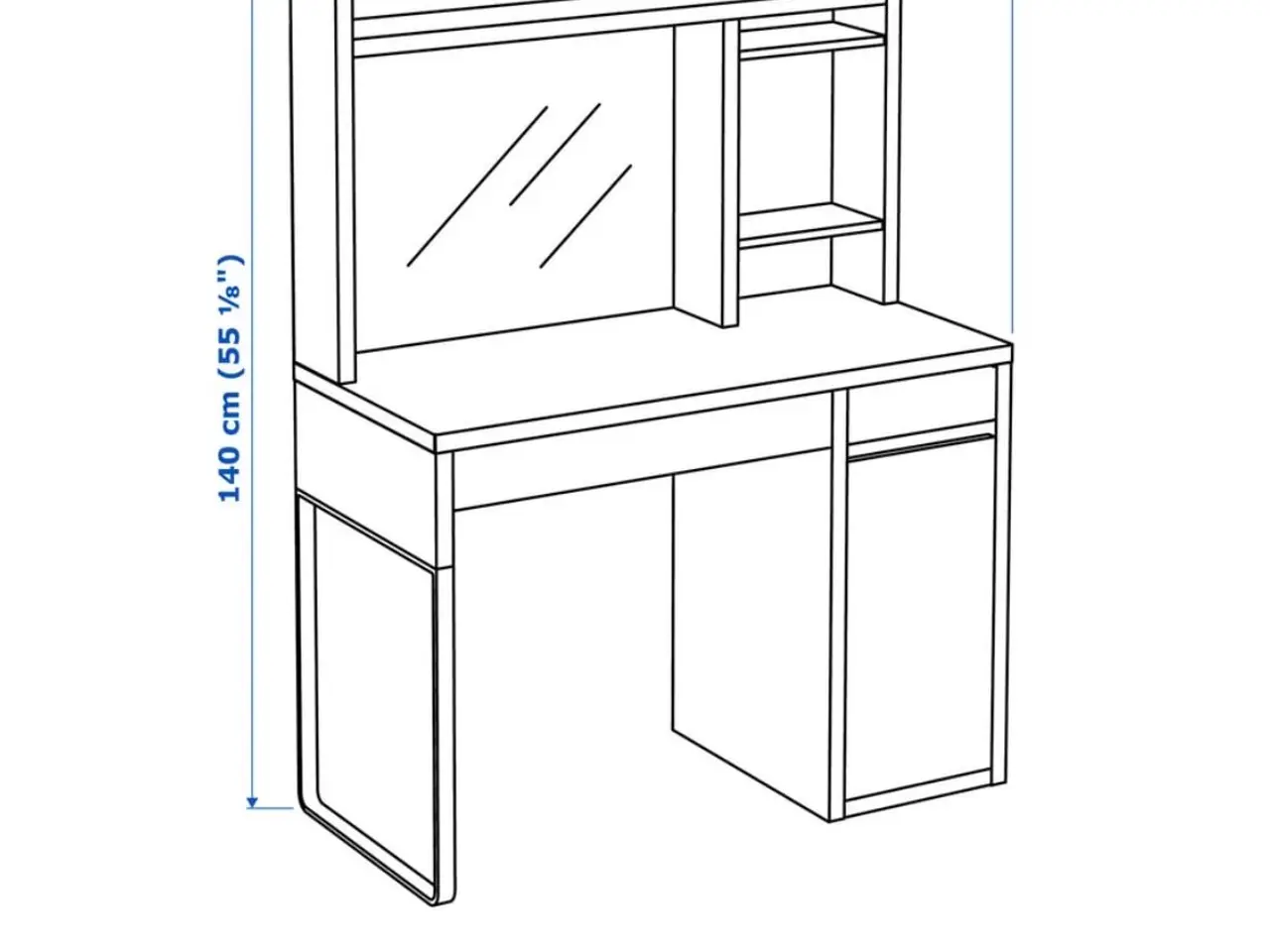 Billede 9 - IKEA Micke skrivebord