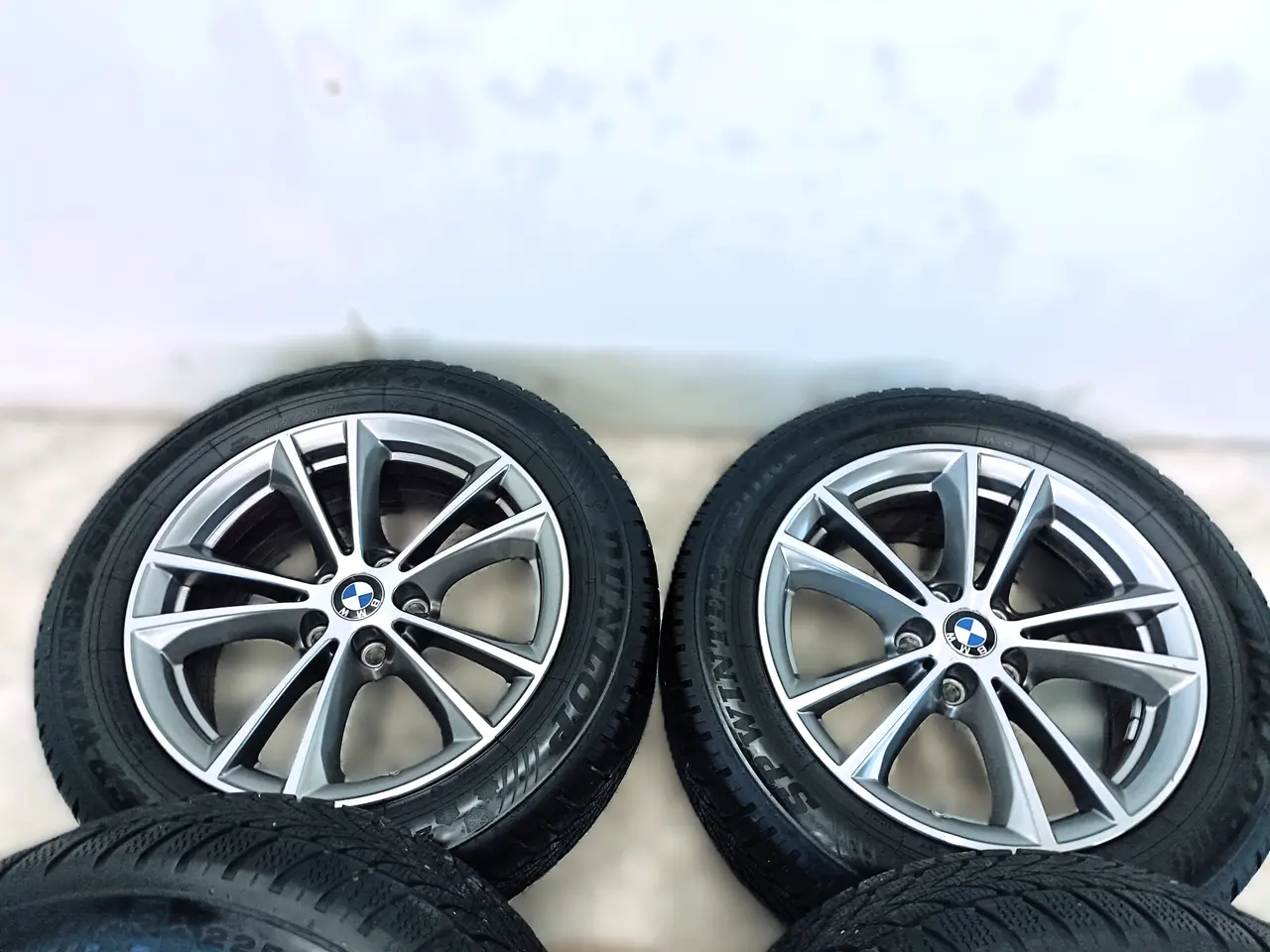 Billede 4 - 5x112 17" ET27 nav 66,6ø BMW vintersæt inkl.TPMS