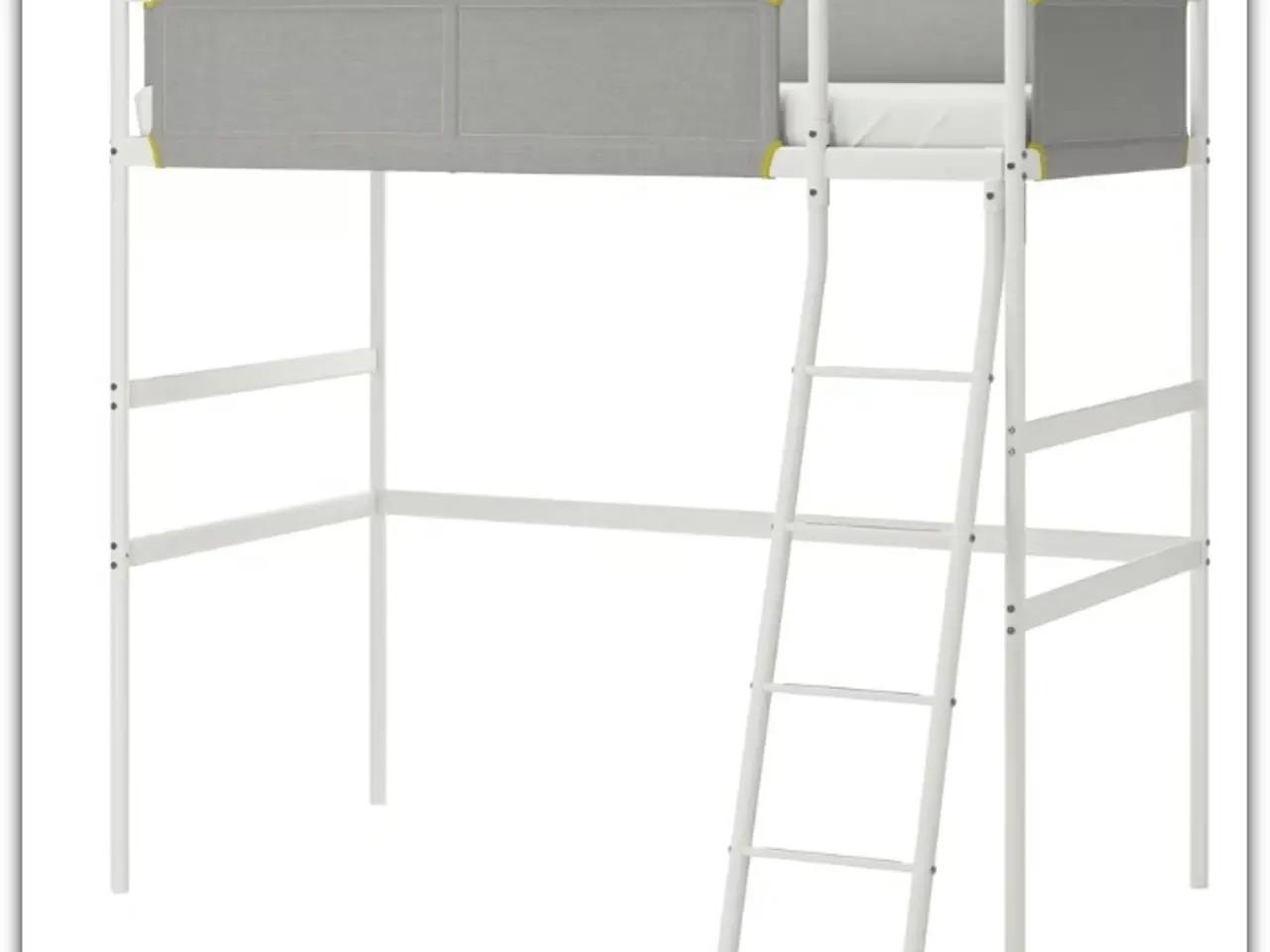 Billede 1 - Højseng, Ikea Vitval med madras