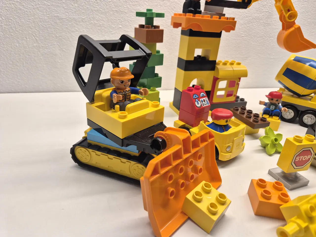 Billede 3 - Duplo Byggeplads, Cementblander, Gravemaskine