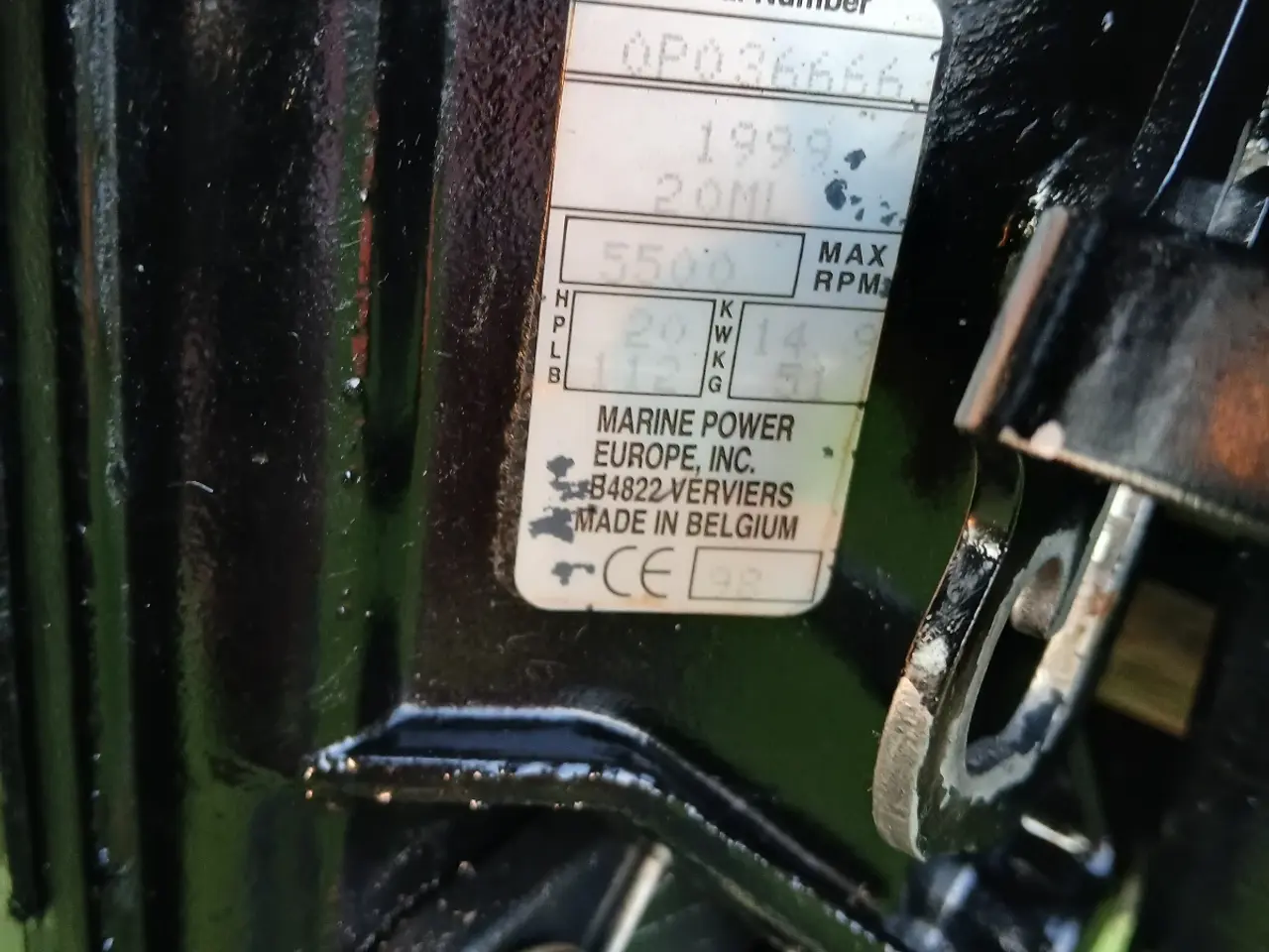 Billede 10 - Mercury påhængsmotor 20 hk - 2-takts - langt ben