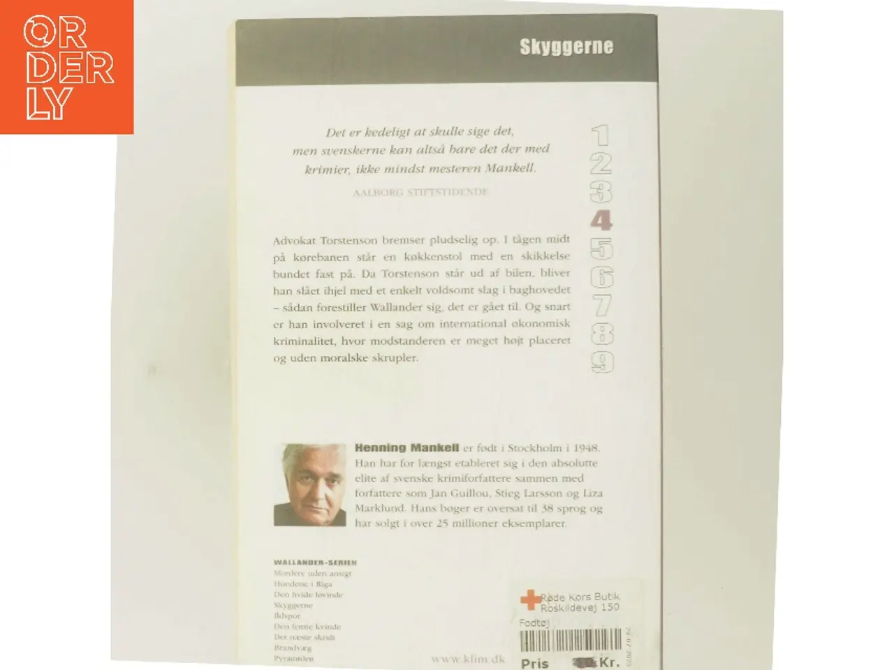 Billede 3 - Skyggerne af Henning Mankell (Bog)