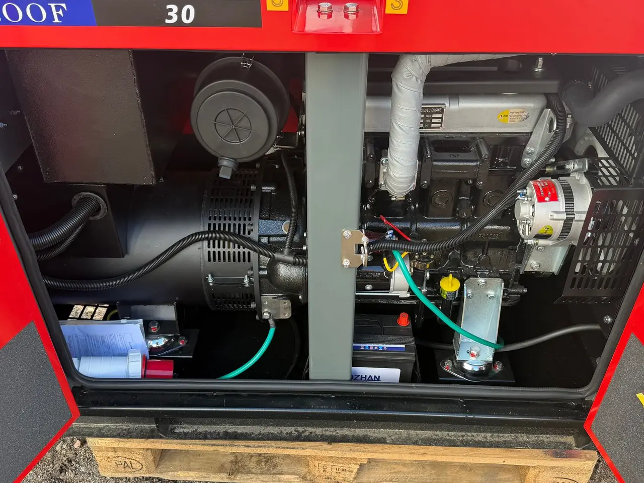Billede 7 - KAWAKENKI KK-30 Stabil 30 KVA generator
