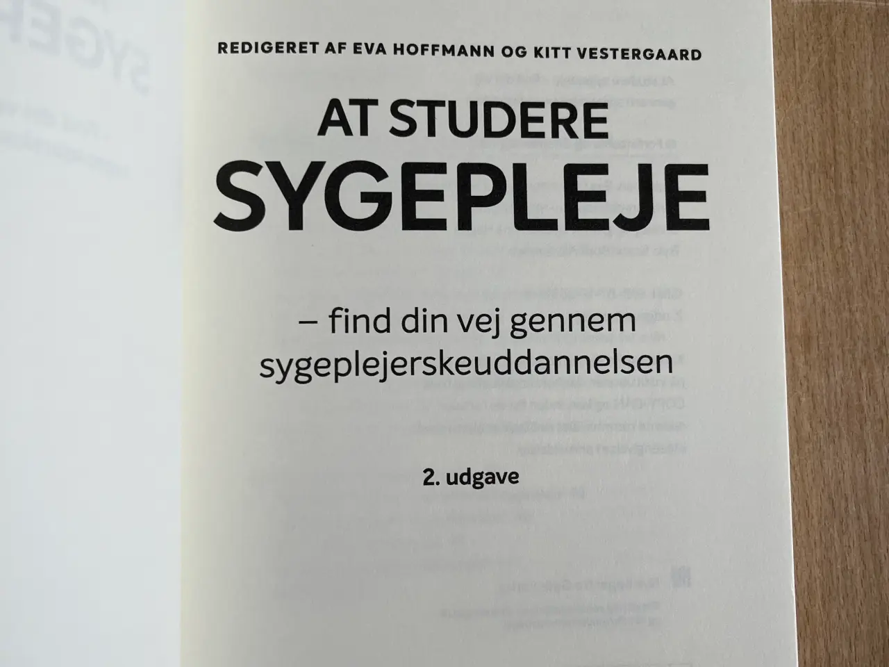 Billede 2 - At Studere Sygepleje, find din vej gennem Sygeplej