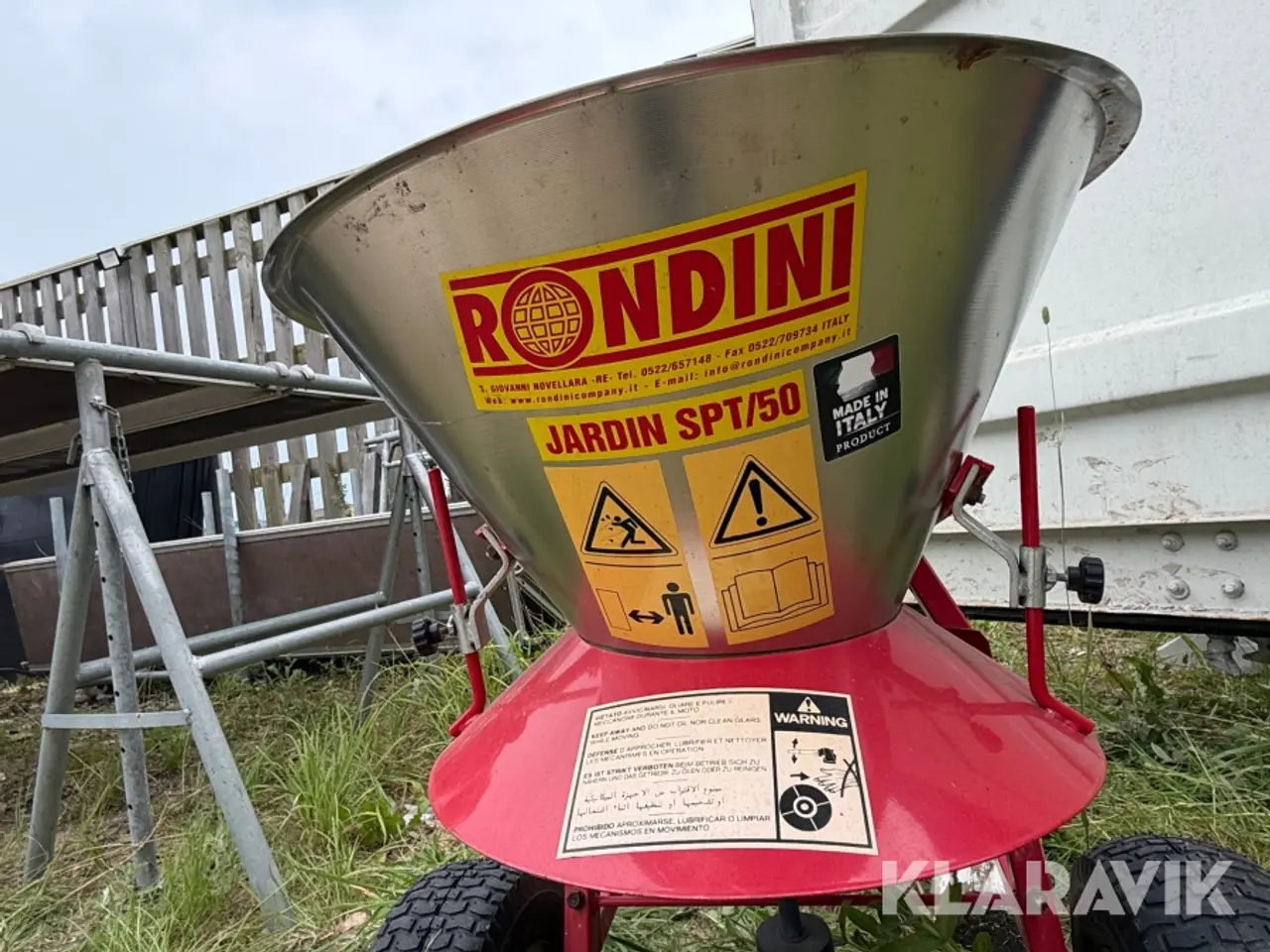 Billede 11 - Gødningsspredere Rondini SPT/50