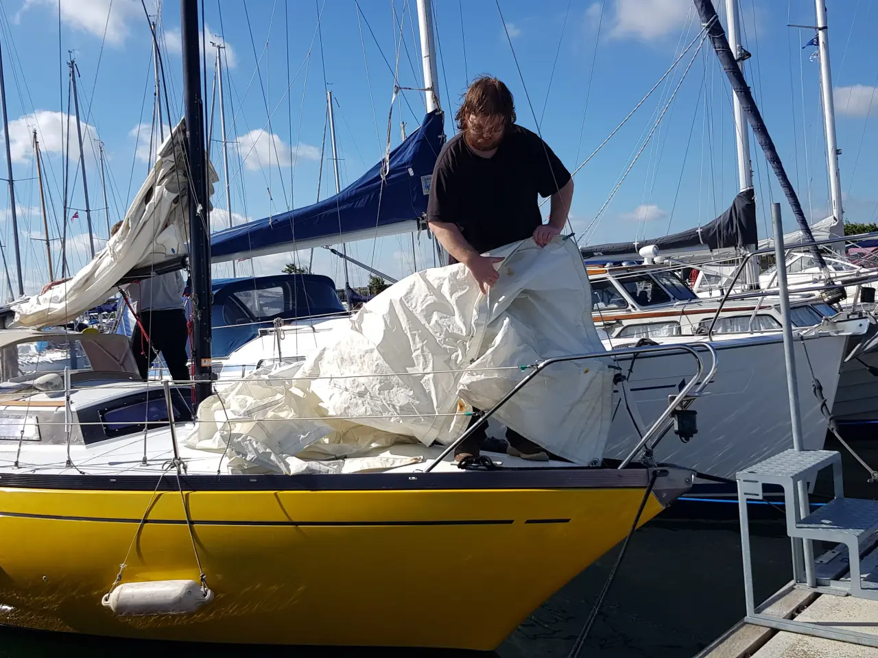 Billede 4 - Sejlbåd 27 fod, Comet 770