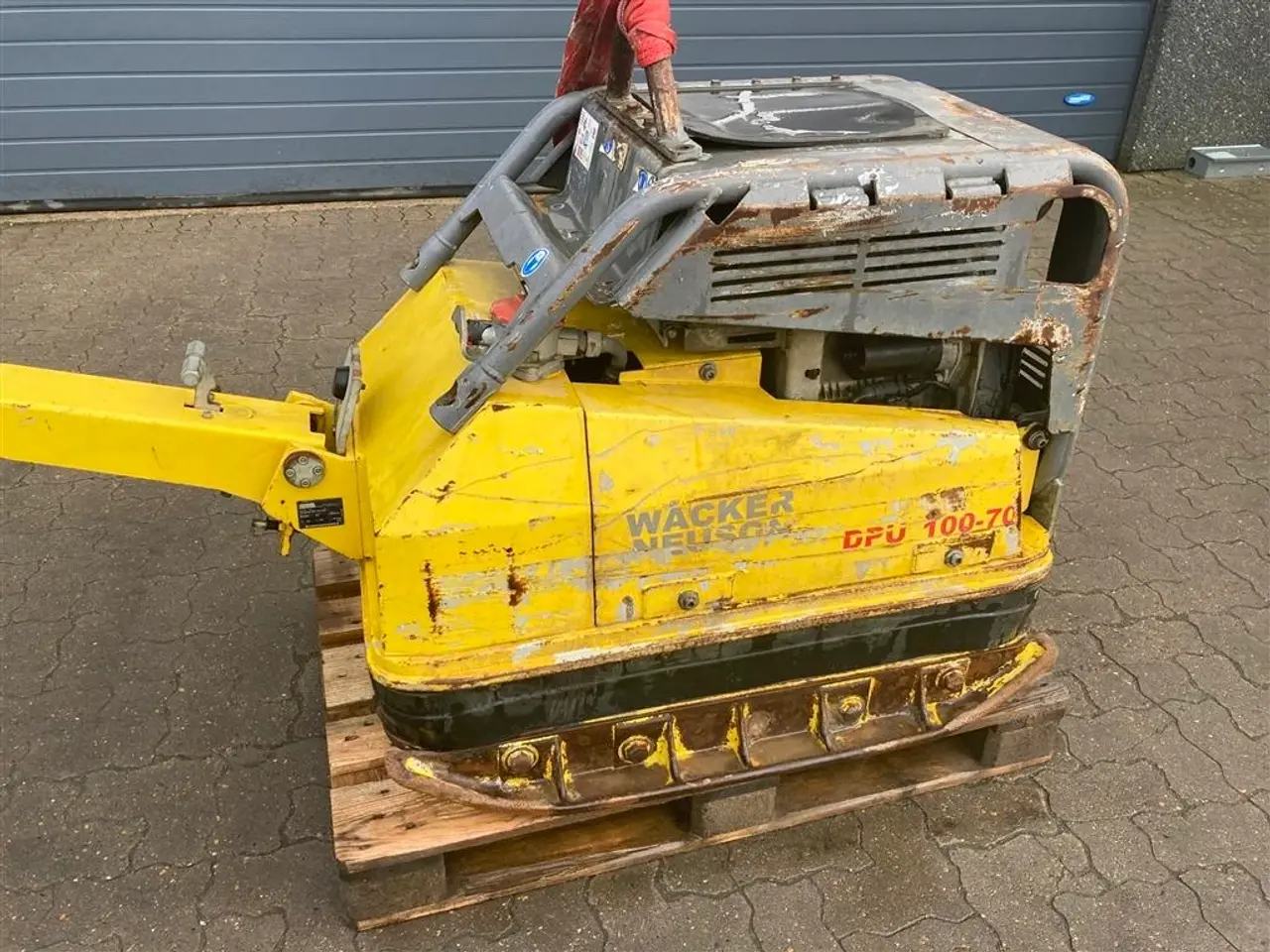 Billede 6 - Wacker DPU 100 - 70 750 kg pladevibrator med frem bak