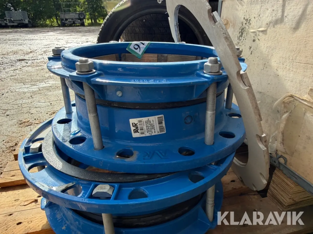 Billede 7 - Elektromagnetisk flowmåler MJK MagFlux 7200 med to koblinger Ø315