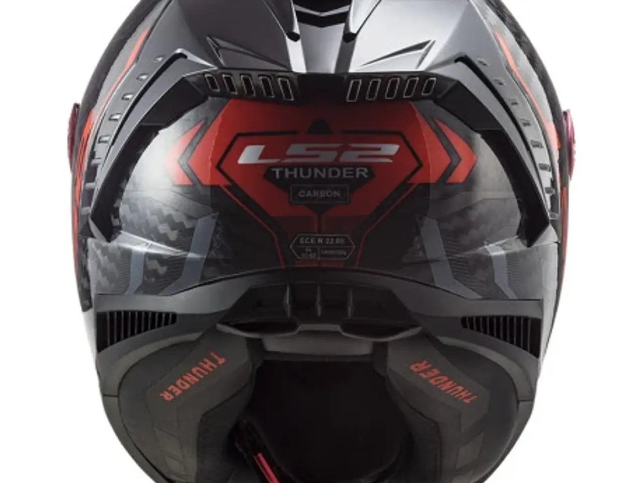 Billede 9 - LS2 THUNDER C SPUTNIK GLOSS M RED - FØR KR. 4.199,