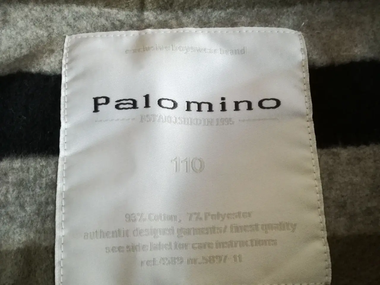 Billede 3 - Drengetrøje str. 110, Palomino
