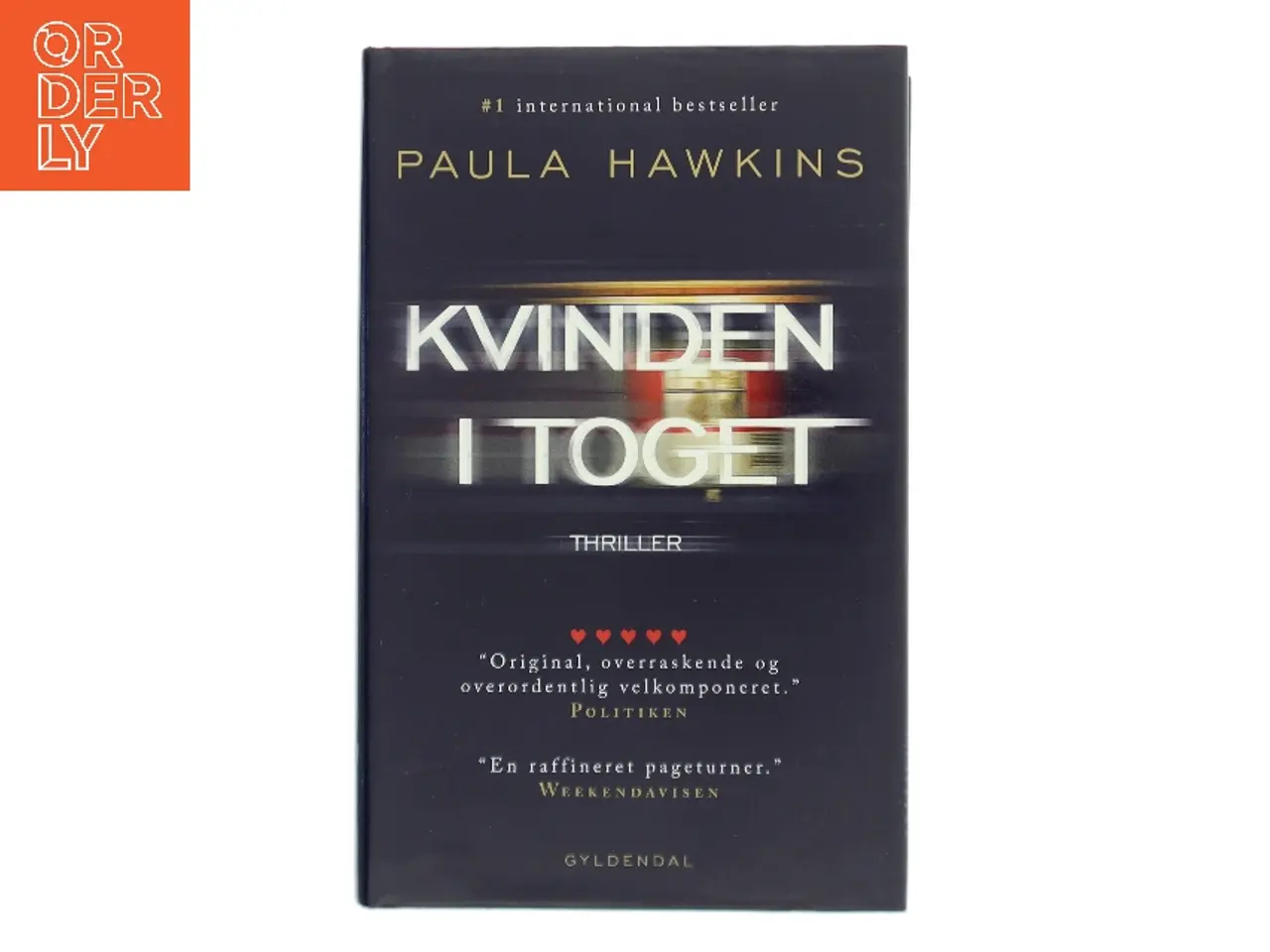 Billede 1 - Kvinden i toget : thriller (Klassesæt) af Paula Hawkins (Bog)