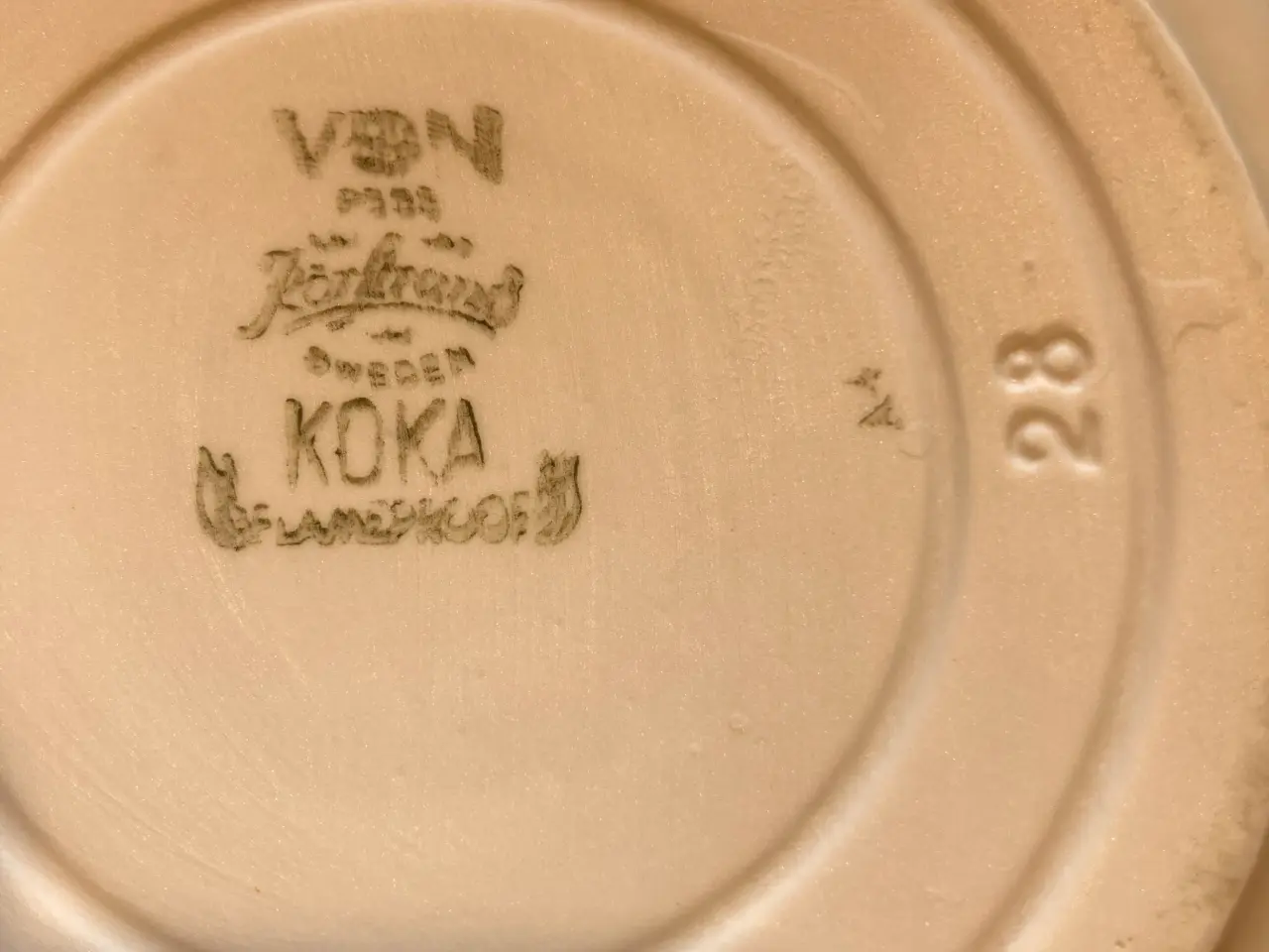 Billede 2 - Kande Brun Koka Rørstrand