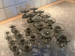 Holmegård glas Smoke Almue