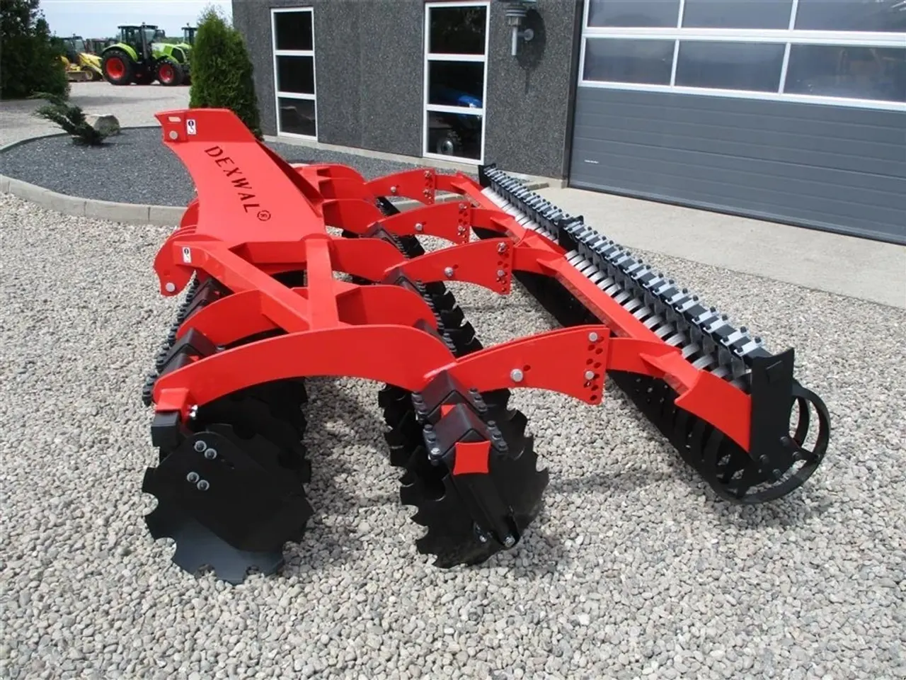Billede 5 - Dexwal Mamut 4 m Med v-rings pakker og 560mm talerkner