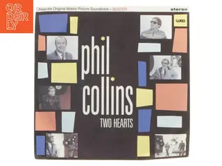 Phil Collins 'Two Hearts' single vinylplade fra Stereo (str. Ø. 18 cm)