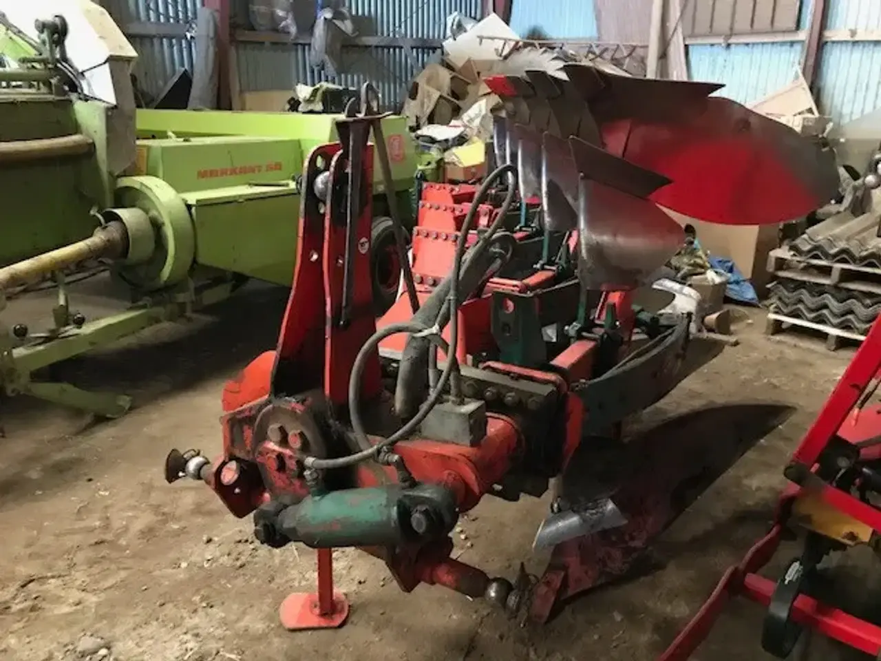 Billede 2 - 5 furet vendeplov Kverneland