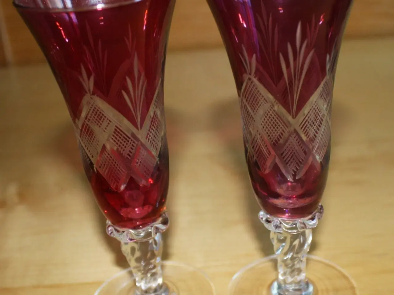 Billede 5 - 2 små champagneglas