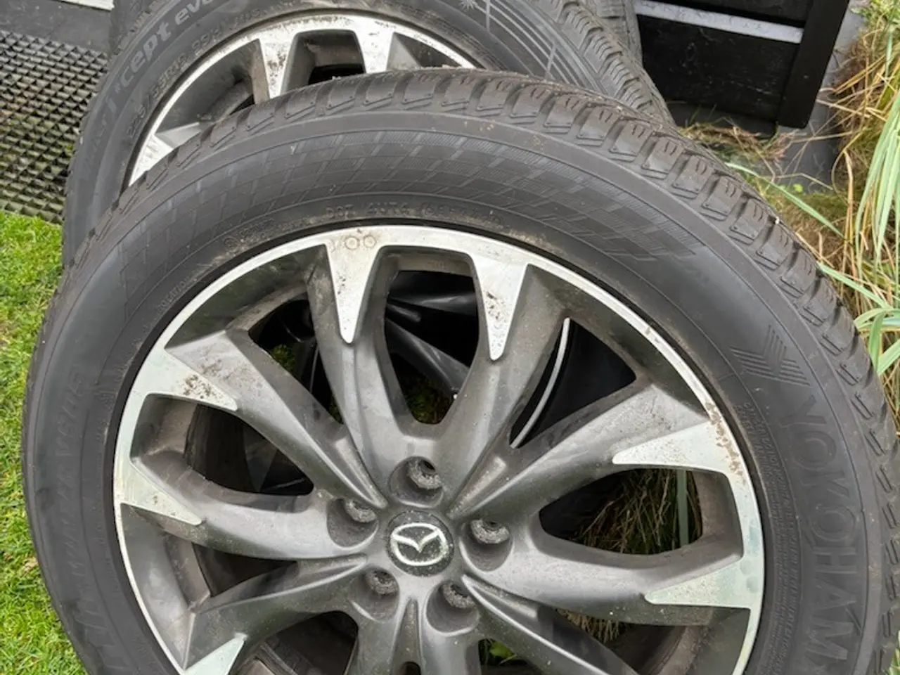 Billede 2 - Originale Mazdafælge m/vinterdæk CX5