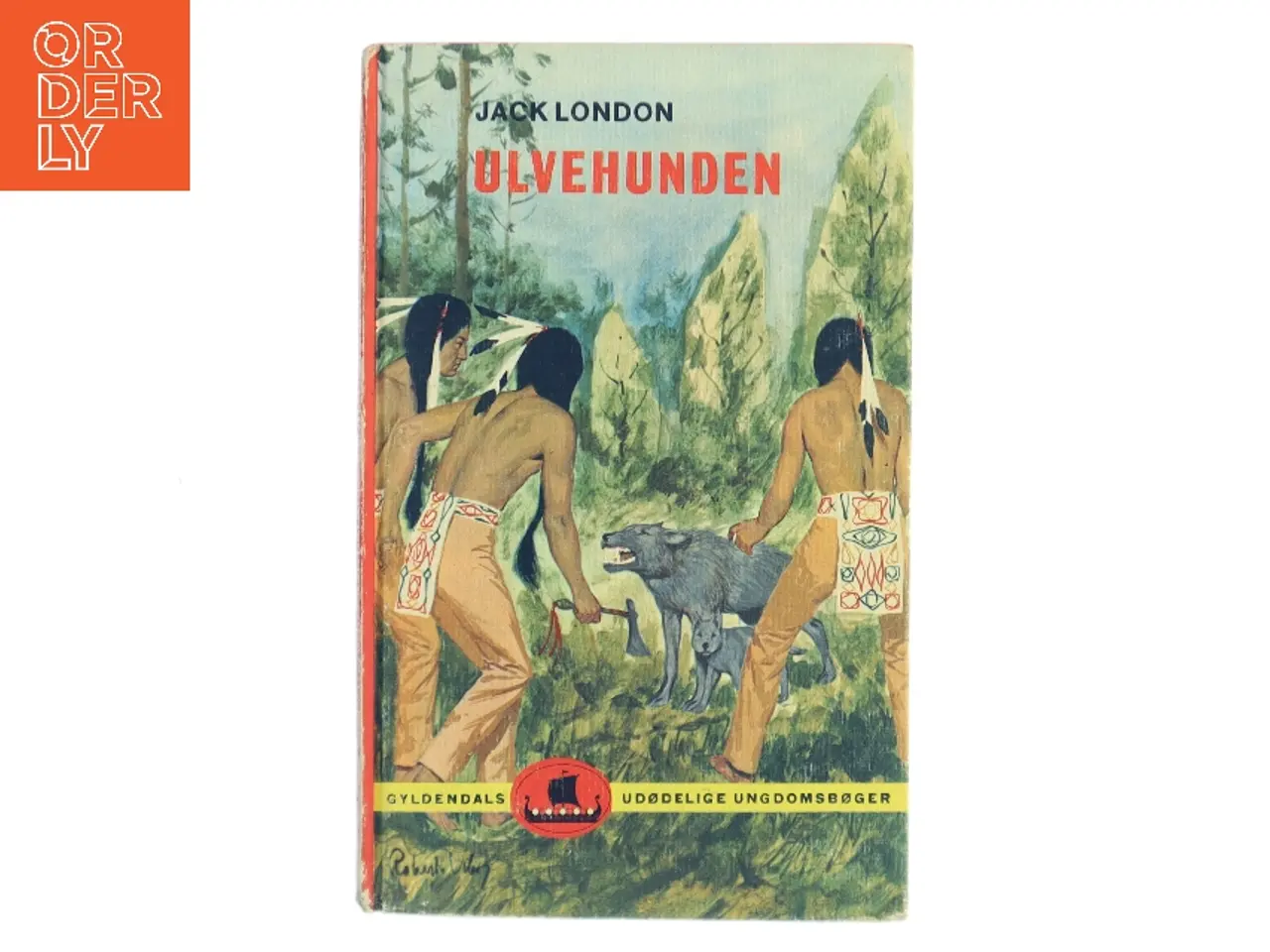 Billede 1 - Ulvehunden af Jack London (Bog)
