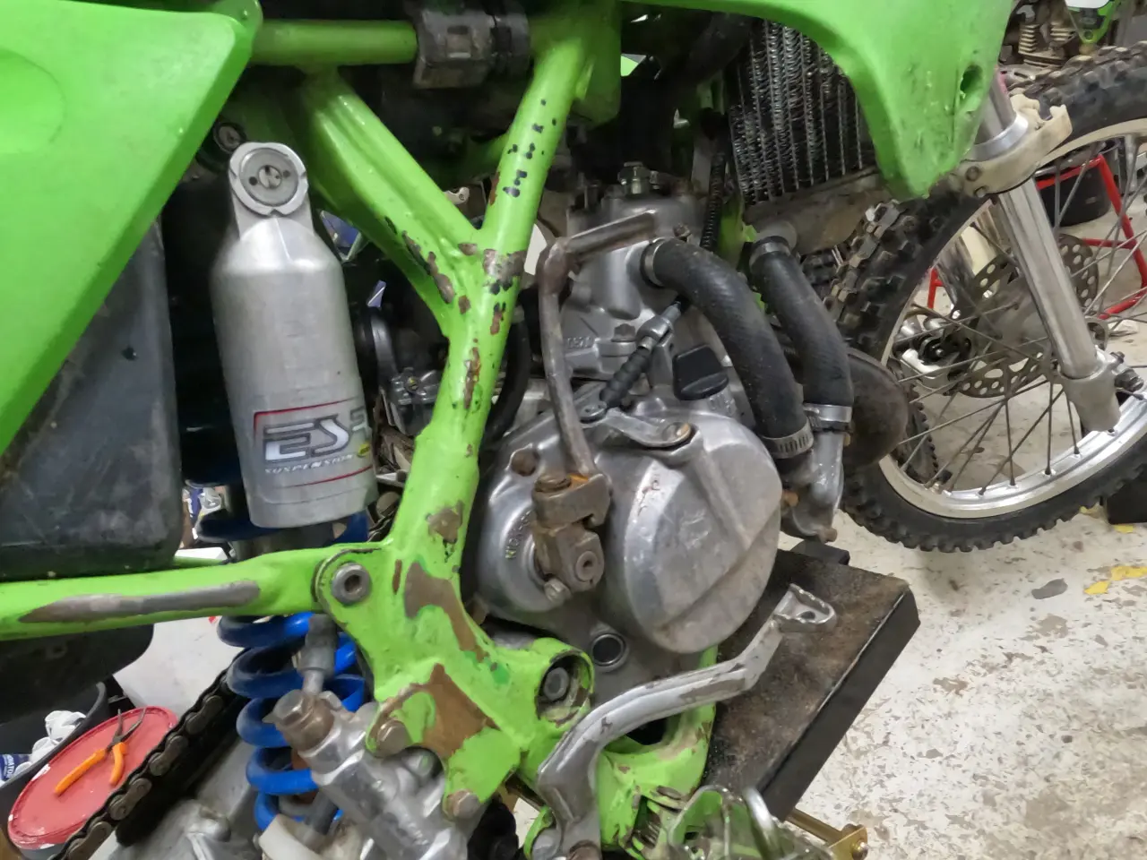 Billede 5 - 1992 Kawasaki kx 80 big wheel