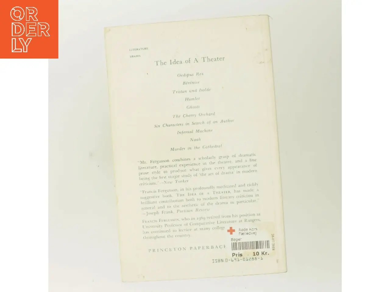 Billede 3 - The Idea of a Theater af Francis Fergusson (Bog)