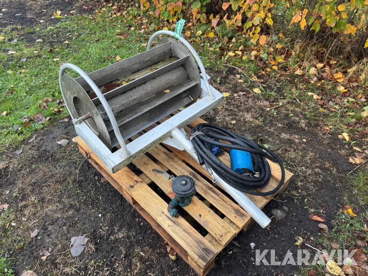 Billede 1 - Rusehale med hydraulikpumpe og spulepumpe