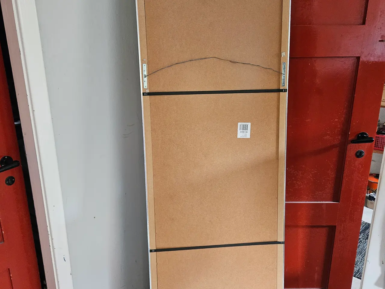 Billede 3 - Spejl 176x56 cm, med aluramme