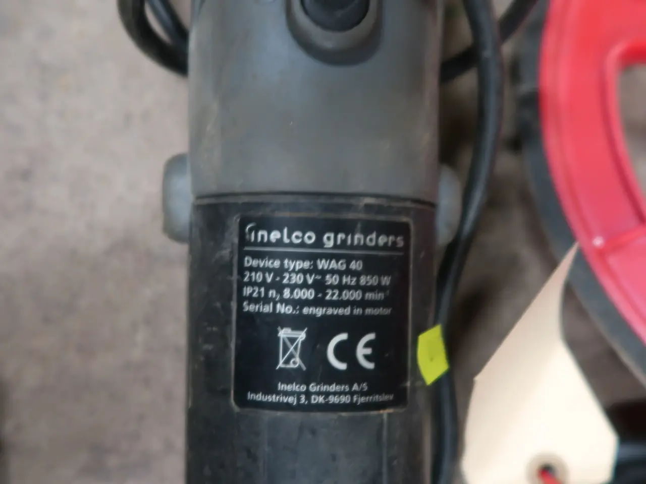 Billede 3 - Wolframsliber INELCO GRINDERS WAG 40