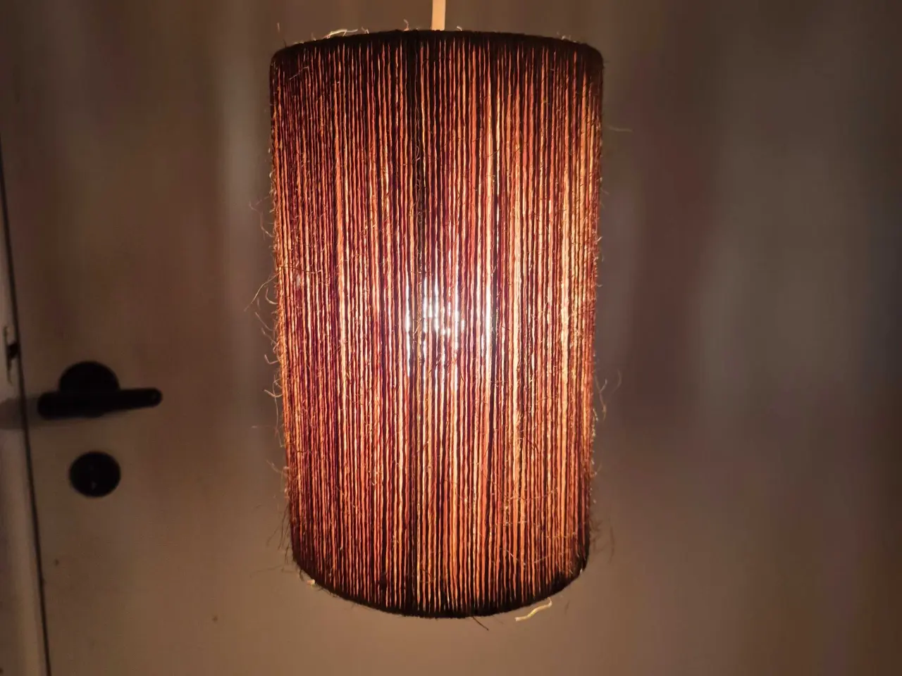 Billede 12 - Cylinderformet retropendel i hampesnor