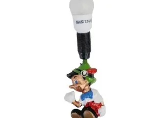 ⭐️- Walt Disney Pinocchio Væglampe fra 1956